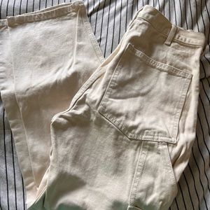 Brandy Melville beige Ariana Painter pants